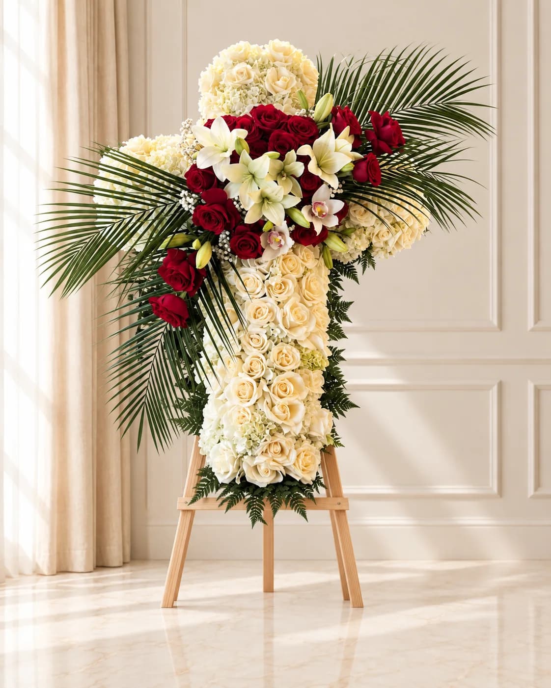 Eternal Tribute floral arrangement by Yana's Flowers